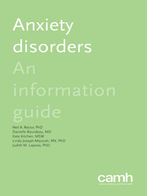 Title details for Anxiety Disorders by Neil A. Rector - Wait list